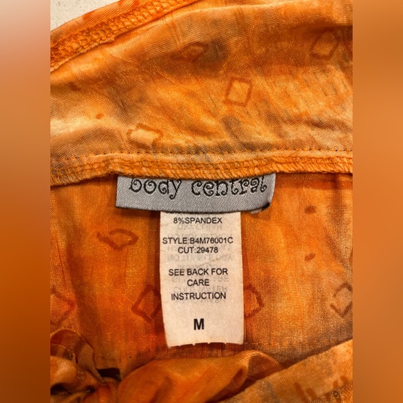 Body Central Tie Back Halter Top Boho Style Size Medium - Picture 7 of 7